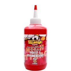 PVA BAG MAN HA SQUID & STRAWBERRY (PVA Bag / Mesh Liquid)