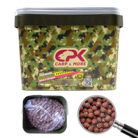 Premium SQUID & STRAWBERRY boilies 20MM - 5Kg